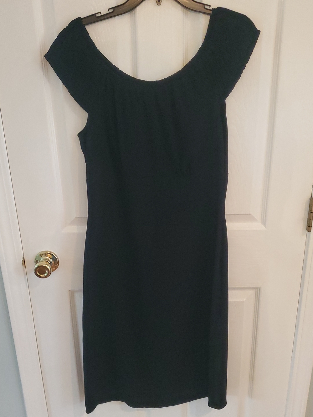 Eli Tahari Classic Black Cap-Sleeve Women's Dress